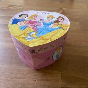 Disney Princess Heart-Shaped Musical Jewelry Box – “So This Is Love” Tune